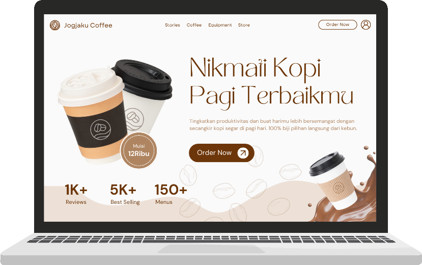 jasa pembuatan website kafe